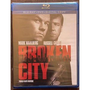 Broken City - NEW (Blu-ray/DVD, 2013, 2-Disc Set) Mark Wahlberg